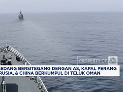 Video: Iran VS AS, Kapal Perang Iran, Rusia-China Kumpul di Teluk Oman