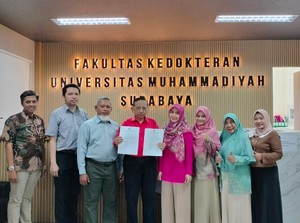FK UM Surabaya Raih Akreditasi Unggul dari LAM-PTKes
