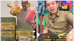 Jordi Onsu Sibuk Promosikan Lauk hingga JRD Snack di TikTok