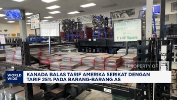 Video: Balas Kebijakan Trump, Kanada Kenakan Tarif 25% Pada Barang AS