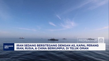 Video: Kapal Perang Iran, Rusia & China Kumpul di Perairan Teluk Oman