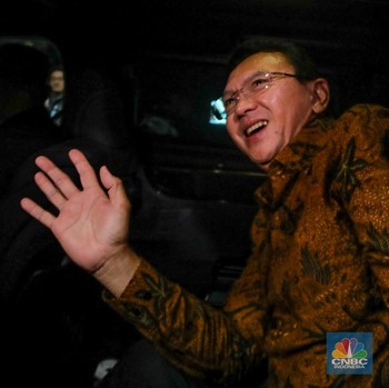 Penampakan Ahok Usai Jadi Saksi Kasus Korupsi Tata Kelola Minyak