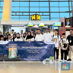 Pelita Air & Patra Jasa Ajak Anak Panti Asuhan Berlibur ke Jogja