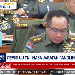 Video: Revisi UU TNI: Masa Jabatan Panglima di Tangan Presiden