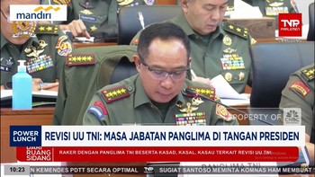 Video: Revisi UU TNI: Masa Jabatan Panglima di Tangan Presiden