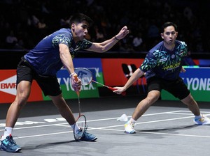 Singapore Open 2025: Sabar/Reza Tumbang di Babak 16 Besar