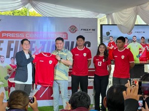 Jersey Timnas Indonesia Akan Muncul di Game Free Fire