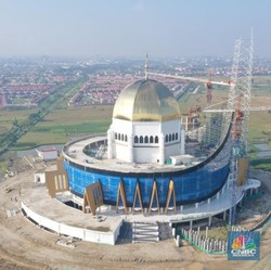 Waskita Karya (WSKT) Siap Rampungkan Proyek Medan Islamic Centre