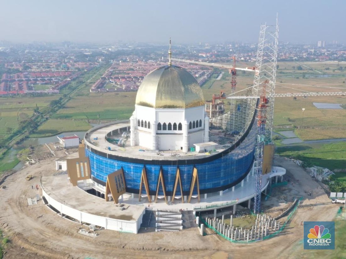 Progres 92% Pembangunan Medan Islamic Centre Target Selesai Maret 2025