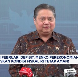 Video: APBN Februari Defisit, Airlangga Tegaskan Fiskal RI Tetap Aman