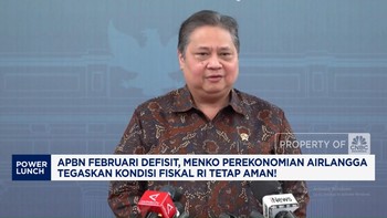 Video: APBN Februari Defisit, Airlangga Tegaskan Fiskal RI Tetap Aman
