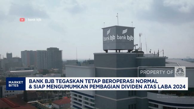 Video: Bank BJB Tetap Beroperasi Normal-Siap Umumkan Pembagian Dividen