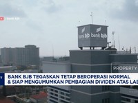 Video: Bank BJB Tetap Beroperasi Normal-Siap Umumkan Pembagian Dividen