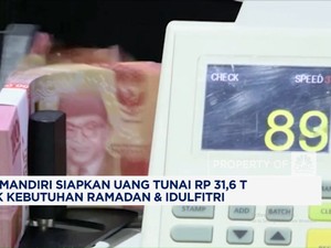 Video: Bank Mandiri Siapkan Uang Tunai Rp31,6 Triliun Untuk Lebaran