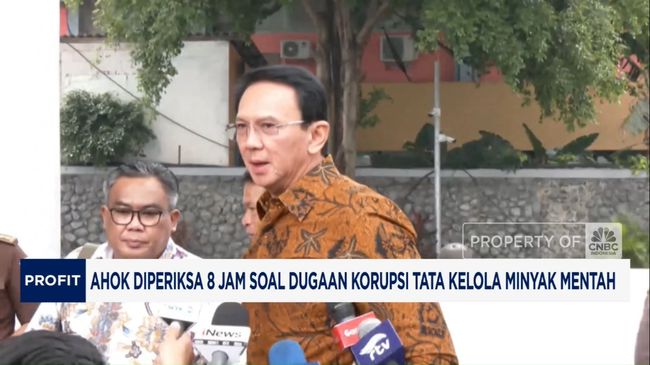 Ahok Diperiksa 8 Jam Terkait Kasus Tata Kelola Minyak Mentah