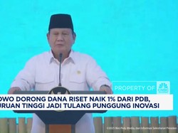 Video: Prabowo Dorong Tingkatkan Dana Riset Naik 1% dari PDB