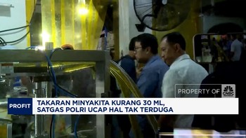 Video: Takaran Minyakita Kurang 30 ml, Satgas Polri Inspeksi Mendadak