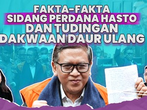 Fakta-fakta Sidang Perdana Hasto dan Tudingan Dakwaan Daur Ulang
