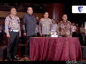 CT, Wakapolri, Kakorlantas, Gubernur DKI Hadiri Peluncuran Mudik Aman Keluarga Nyaman