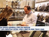 Video: Harga Emas Pecah Rekor Lagi! Sentuh USD 2.987,75 per Troy Ons
