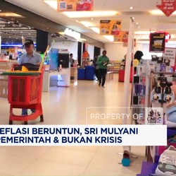 Video: RI Beruntun Deflasi, Sri Mulyani Sebut 'By Design' Pemerintah
