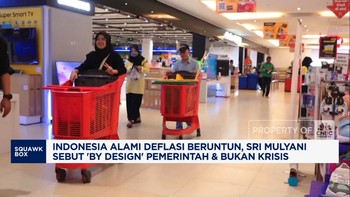 Video: RI Beruntun Deflasi, Sri Mulyani Sebut 'By Design' Pemerintah