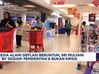 Video: RI Beruntun Deflasi, Sri Mulyani Sebut 'By Design' Pemerintah