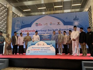 Le Minerale Ajak Masyarakat Donasi untuk Palestina Lewat Dropbox