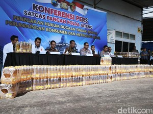 Pabrik di Karanganyar Diduga Sunat Isi Minyakita 30-50 Ml