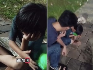 Miris! Bocah Ini Jualan Tahu di Pinggir Jalan hingga Pukul 2 Pagi