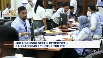 Video: Minggu Depan, Pemerintah Cairkan Rp49,9 Triliun Untuk THR PNS