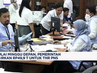Video: Minggu Depan, Pemerintah Cairkan Rp49,9 Triliun Untuk THR PNS