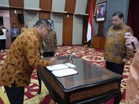 Dilantik Airlangga, Ini Daftar 7 Deputi Baru BP Batam