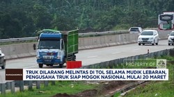 Video: Dilarang Melintas Saat Mudik, Pengusaha Truk Siap Demo Massal