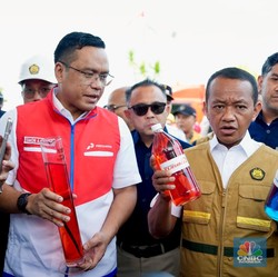 Menteri ESDM dan Dirut Pertamina Tinjau Pasokan BBM & LPG di Banten