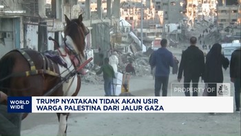 Video: Trump Janji Tidak Akan Mengusir Warga Palestina Dari Jalur Gaza