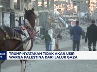 Video: Trump Janji Tidak Akan Mengusir Warga Palestina Dari Jalur Gaza