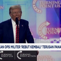 Video: Trump Perintahkan Opsi Militer 'Rebut Lagi' Terusan Panama