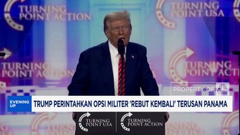 Video: Trump Perintahkan Opsi Militer 'Rebut Lagi' Terusan Panama