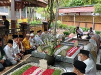Sowan ke Tebuireng, Bahlil Minta Nasihat dan Doa dari Ulama