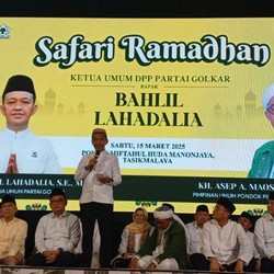 Safari Ramadan ke Tasikmalaya, Bahlil Janjikan Bangun Ini di Ponpes