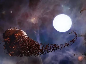 NASA Deteksi Sebuah Planet Alami Kiamat dan Hancur Lebur