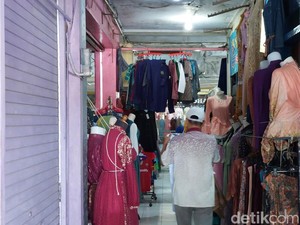 Pertengahan Ramadan, Pasar Baru Lamongan Masih Sepi