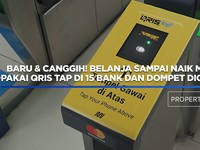 Video: Baru! Belanja-Naik MRT Pakai QRIS Tap 15 Bank & Dompet Digital