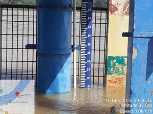 Debit Air Sungai Batanghari Naik, Pemkot Jambi Tetapkan Status Siaga I Banjir