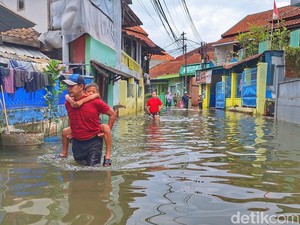4 Kecamatan di Bandung Banjir Akibat Citarum Meluap