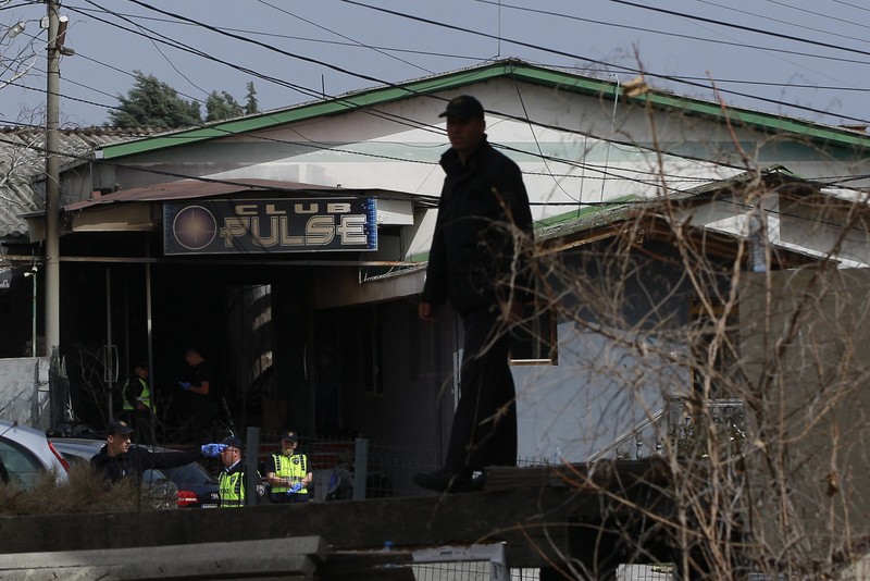 North Macedonia Nightclub Fire Diskotik Kebakaran di macedonia, 59 Tewas 150 Luka. (Kocani TV via AP)