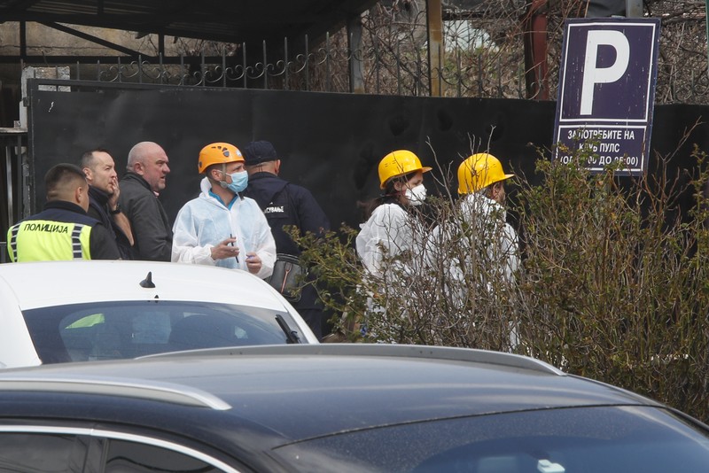 North Macedonia Nightclub Fire Diskotik Kebakaran di macedonia, 59 Tewas 150 Luka. (Kocani TV via AP)