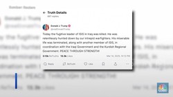 Pemimpin ISIS Tewas dalam Operasi Gabungan AS-Irak
