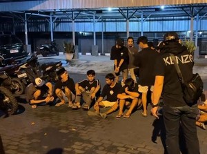 14 Pemuda di Mataram Ditangkap BNNP NTB, Delapan Positif Sabu